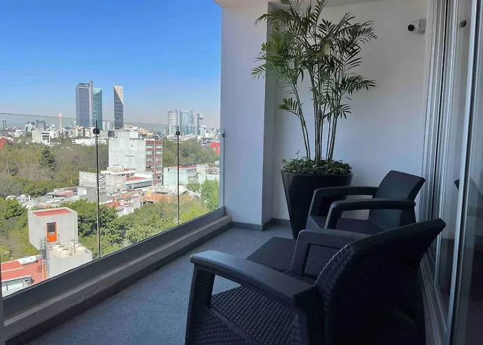 Apartment Roma-condesa - Alberca Rooftop + Gym - 2br Vistas