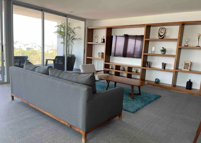 Roma-condesa - Alberca Rooftop + Gym - 2br Vistas