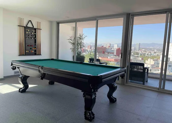 Apartment Roma-condesa - Alberca Rooftop + Gym - 2br Vistas Mexico City