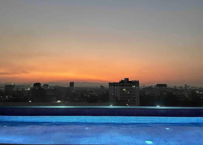 Roma-condesa - Alberca Rooftop + Gym - 2br Vistas Apartment *